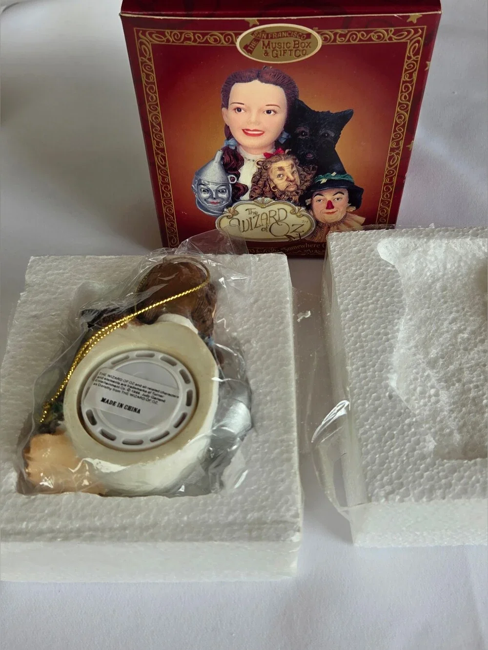 The Wizard Of Oz Musical Ornament Plays Somewhere Over The Rainbow